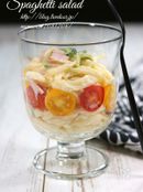 デパ地下超え！とろーりスパゲティサラダ。