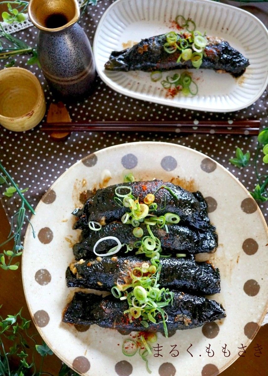 フライパンで5分！サンマじゃないよ♪ささみとチーズの磯辺焼き