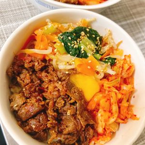 煌蓮mamの作ってみた!投稿(簡単【焼肉ビビンバ】手間抜きでおいしい♡)