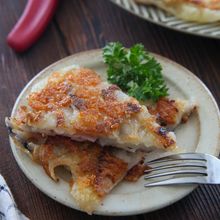 重ねて焼くだけ!カリカリもちもち「蓮根とお餅のガレット」