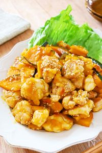 ご飯が進む！【鶏肉とかぼちゃの甘酢照り焼き】お弁当にも◎