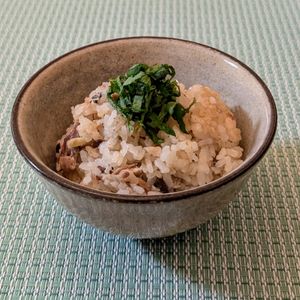 𝔂𝓾𝓶𝓲🍓の作ってみた!投稿(臭みなしで驚くほど美味しい！
さば缶と生姜の炊き込みごはん)