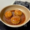 おうちカフェ風♩ロコモコプレートの工程6