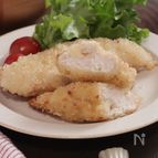 塩麹でしっとり♪ささみチーズフライ（米粉）