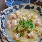 とろとろキャベツと柔らか鶏肉のとろみ旨だし味噌煮