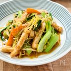 さっぱりやみつき！冬の肉野菜炒め ゆず風味　