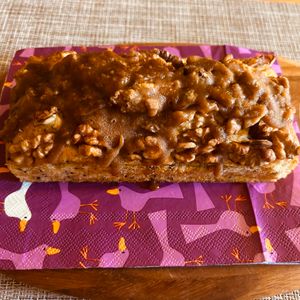 puricoの作ってみた!投稿(【焦がしキャラメルのブリュレ紅茶バナナケーキ】紅茶たっぷり！)