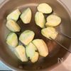 【さっぱり副菜】山芋とナスの梅醤油炒めの工程2