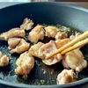 鶏とさつまいもの濃厚チーズクリームの工程1