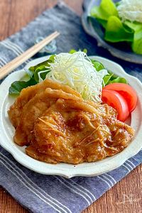 しっとりやわらか♡我が家の豚肉の生姜焼き