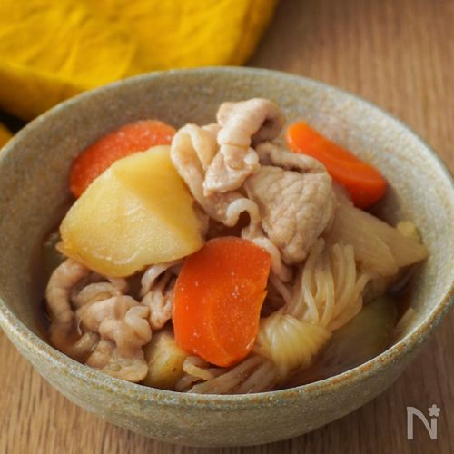 やわらかお肉のフライパン肉じゃが