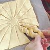 市販パイシートで簡単🌲ポテサラツリーパイの工程6