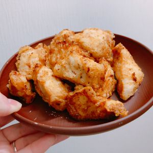 にやちゅーの作ってみた!投稿(天ぷら粉不要♡コスパ最強『サクサクとり天』)