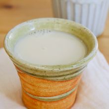 ほんのり甘い❤甘酒ミルク（豆乳でもOK）