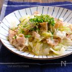 豚バラキャベツの旨塩にんにく甘酢炒め
