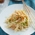 味に差がつくコツあり。『梅ドレでツナと大根のサラダ』