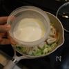 15分で完成！キャベツのちくわチャウダー♪うま味あふれる！の工程5
