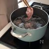 【梅だれ豚しゃぶ】梅でさっぱり食べやすい♪の工程1