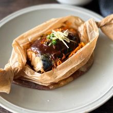 野菜も摂食べれる　鯖の味噌煮