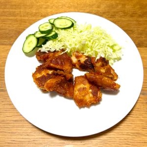 1170754の作ってみた!投稿(鶏胸肉で作るやみつきヤンニョムチキン)