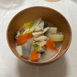 yの作ってみた!投稿(冬の定番♪大根のかす汁（世界で1番好き！）)