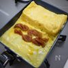 ハチミツ梅入りだし巻き玉子の工程3