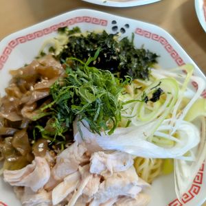まゆのの作ってみた!投稿(たっぷり海苔とザーサイの簡単焼きそば)