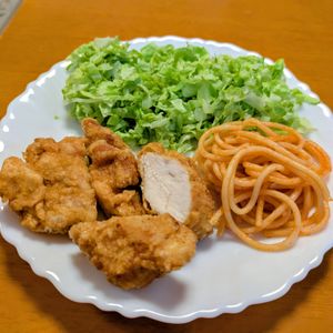 ゆきまる🐬🫧の作ってみた!投稿(⭐ほぼモスチキン⭐ザクザク和風香り醤油揚げ🤩フライドチキン)