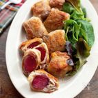 【らっきょうチーズの肉巻き】簡単美味おつまみ！