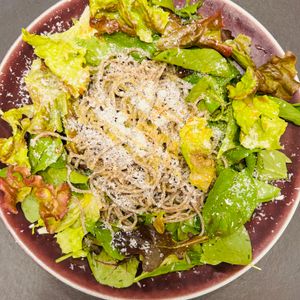 tAnAkoの作ってみた!投稿(さっぱりおいしい！ベビーリーフと粉チーズのそばサラダ)