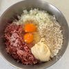 【トマト煮込みハンバーグ】我が家の人気おかずの工程2