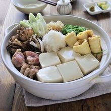 染みうま!揚げきりたんぽとたっぷりおろしの柚子胡椒鍋
