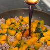 10分で完成!【かぼちゃそぼろ丼】の工程3