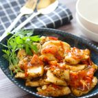 【鶏むね肉のイタリアン照り焼き】ヘルシー♪ご飯にもパンにも！