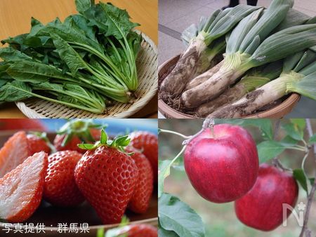 群馬県の旬食材