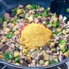 炒めるだけ◎とろっと最高【ナスとピーマンの和風キーマカレー】の工程2