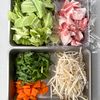 【もつ鍋風スープ】15分 風邪予防腸活スープの工程1