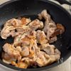 【うずら豚丼】材料2つでガッツリご飯泥棒🍚の工程2