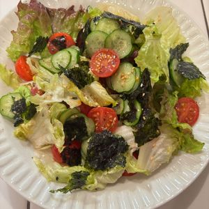 mi-koの作ってみた!投稿(【レタスとミニトマトのチョレギサラダ】簡単手作りドレッシング)