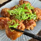 『豚こま肉あったら』照り照り豚肉団子【10分お弁当おかず】