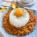 野菜嫌い克服！夏野菜たっぷり☆トマトキーマカレー