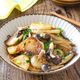食物繊維たっぷり◎コク旨【新じゃがときのこの味噌マヨ炒め】