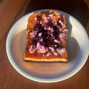 こむぎの作ってみた!投稿(ブルーベリーのクリームチーズディップ。)