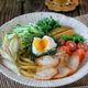マシマシ夏野菜【油そば風うどん】ランチにも〆にも