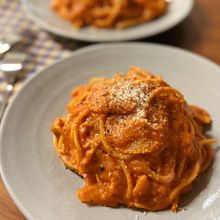 ワンパン！本鶏だし濃厚トマトクリームパスタ