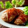 え？サツマイモ入り？naハンバーグ♪