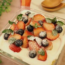 レンジで簡単!!ホットケーキミックスでスコップケーキ♡