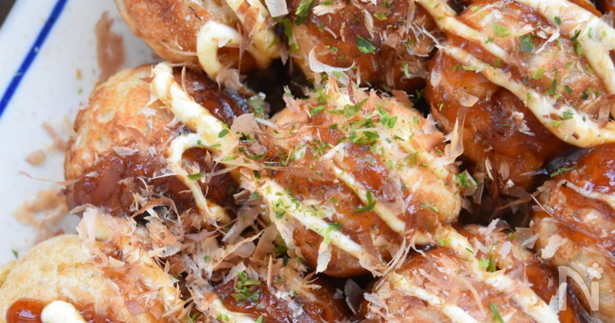 生地から手作り☆たこやき