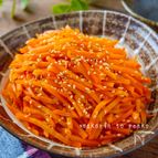 レンジで3分！さっぱり美味！人参のレモンナムル