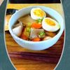チョロリスの作ってみた!投稿(おかずになるおでん！『鶏のおでん風煮込み』～胡麻味噌だれ～)